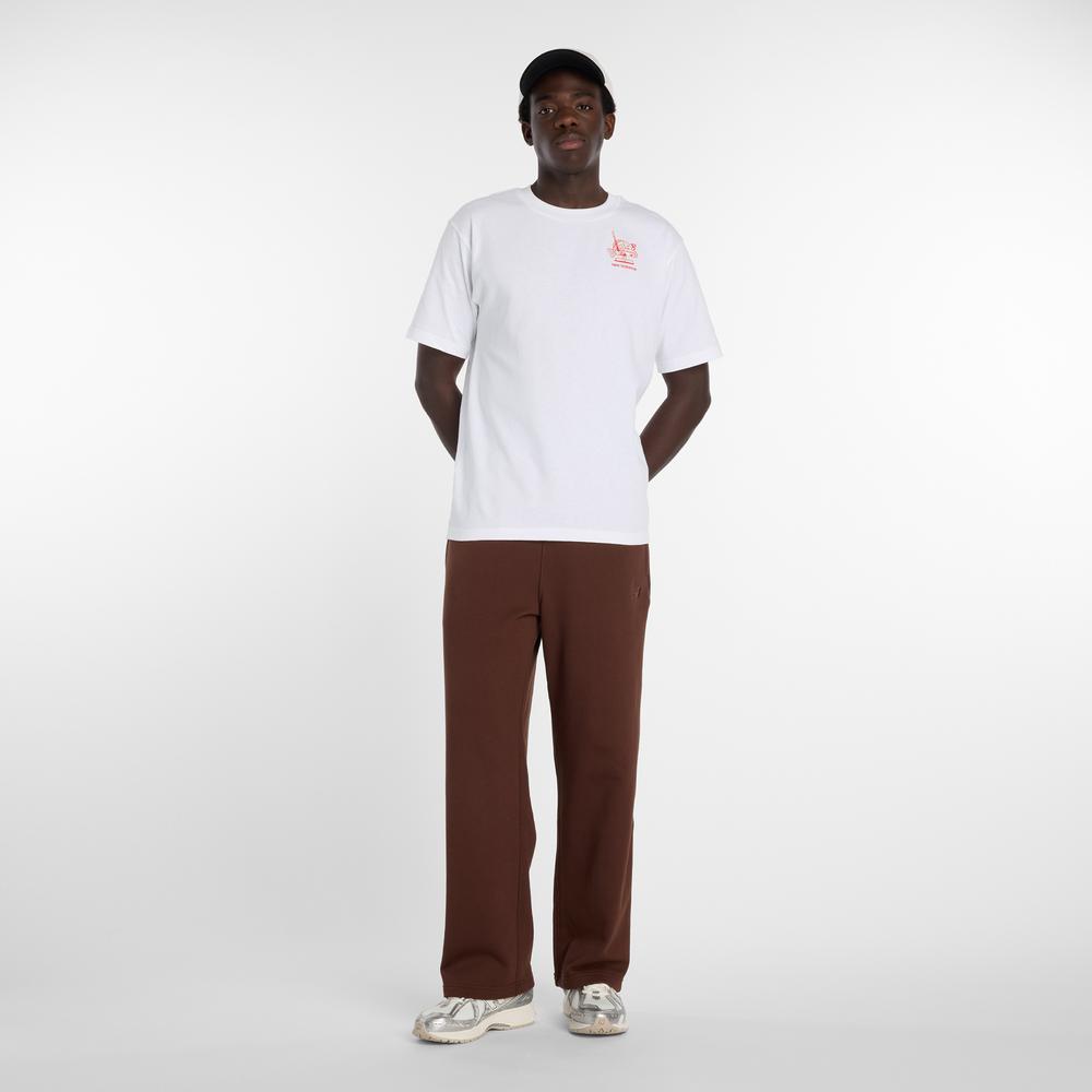 Koszulka męska New Balance MT61H51DWT - biała