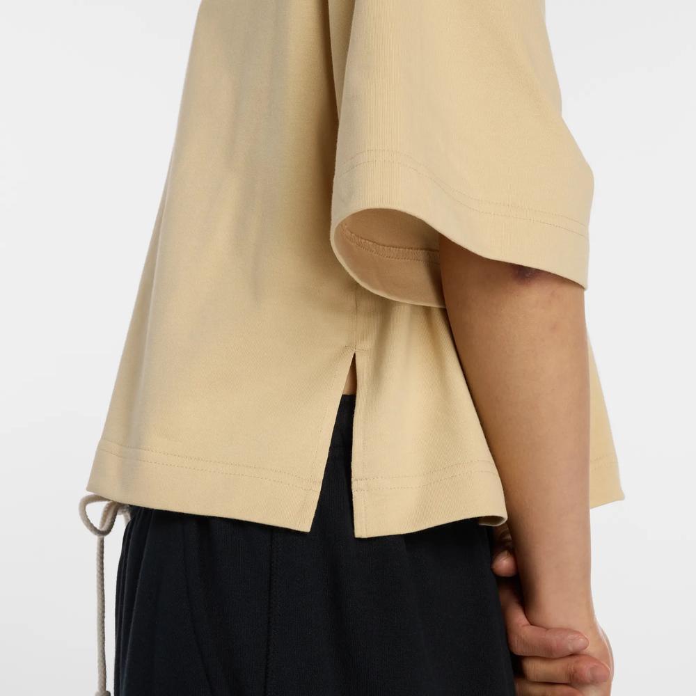 Koszulka damska New Balance WT6147DDABC - żółta