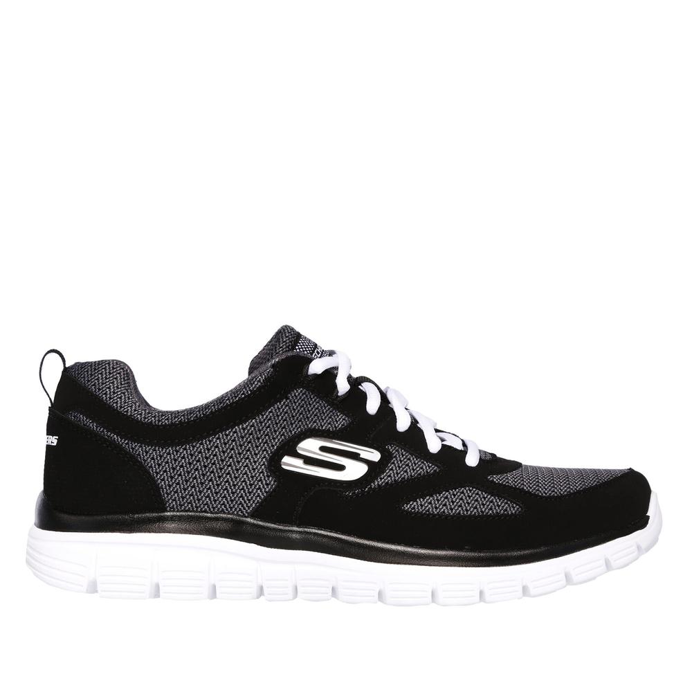 Buty Skechers Agoura 52635BKW - czarne