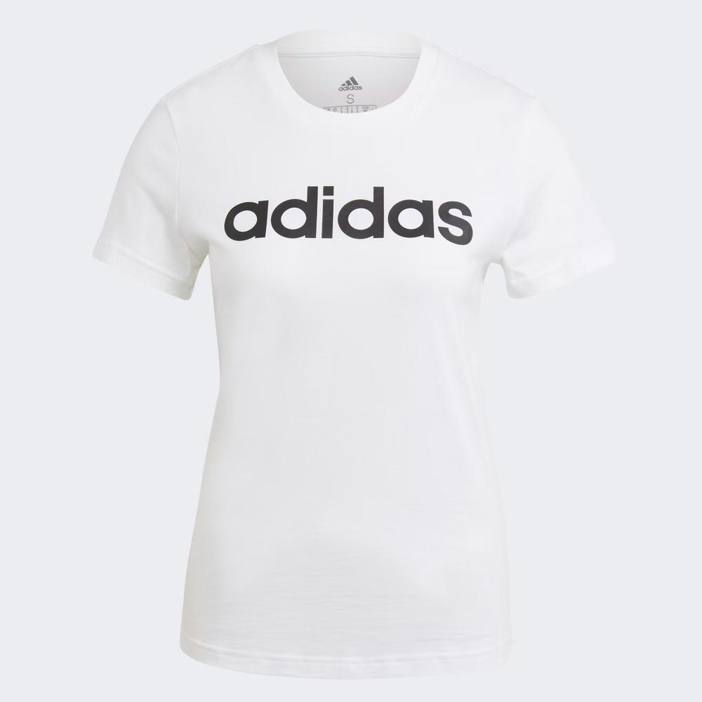 Koszulka adidas Sportswear Loungwear Essentials Slim Logo GL0768 - biała