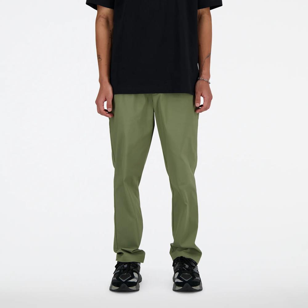 Spodnie New Balance MP41575DEK - zielone