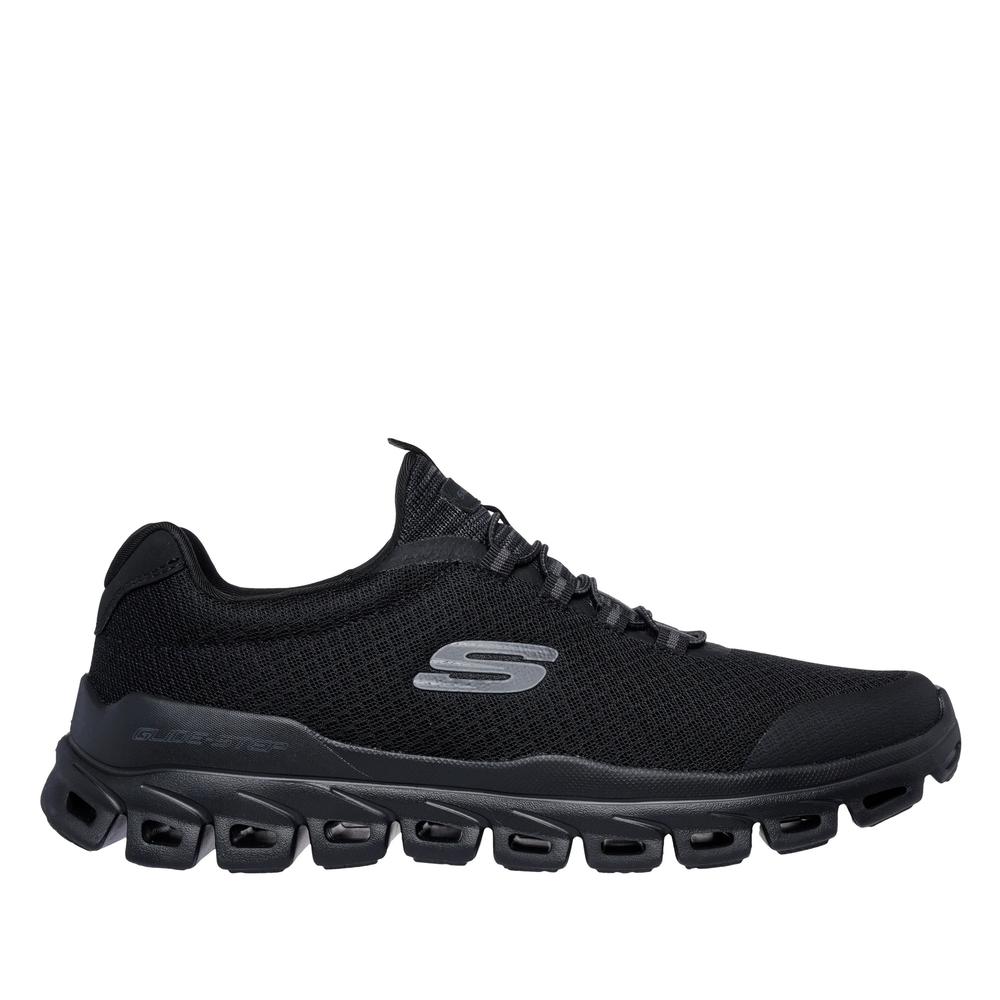 Buty męskie Skechers Glide-Step Sylo 233012BBK - czarne