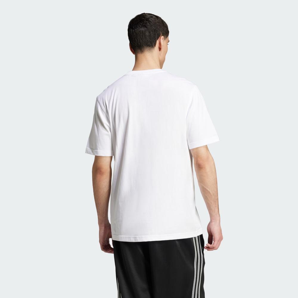 Koszulka adidas Originals Trefoil Essentials JI8544 - biała