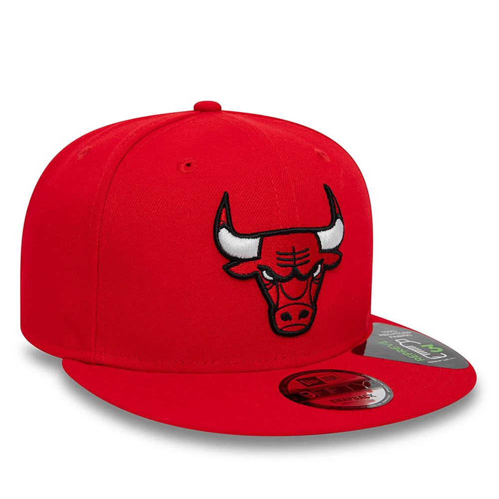 Czapka New Era 9Fifty Repreve Chicago Bulls 60435185 - czerwona