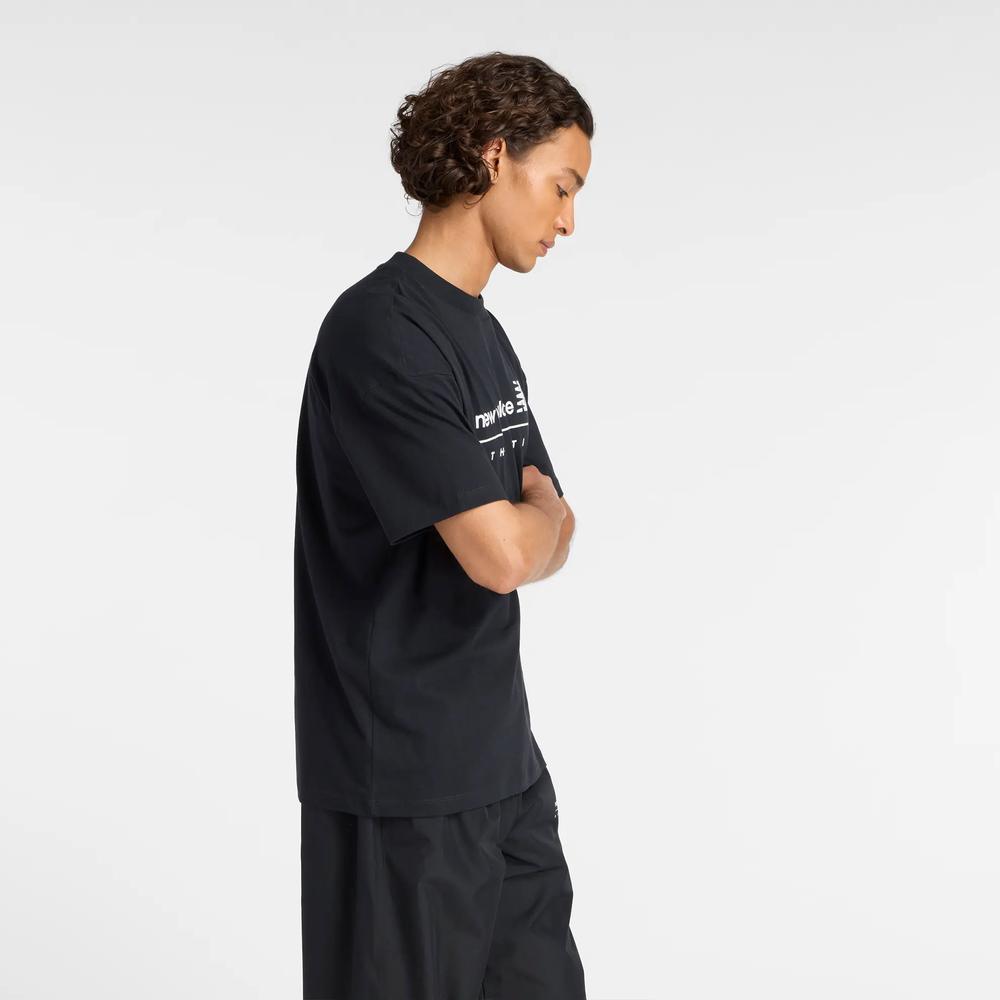 Koszulka męska New Balance MT53525BK - czarna