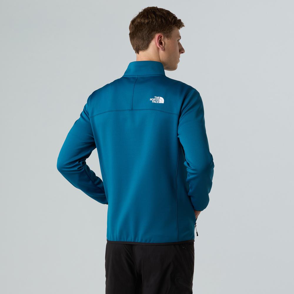 Bluza męska The North Face Crest 0A897CEIY1 - niebieska
