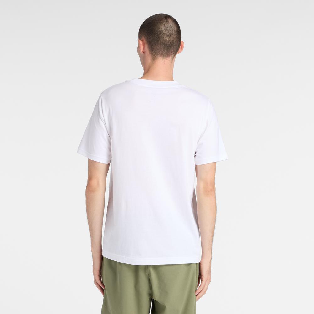 Koszulka męska New Balance MT61H0Z3WT - biała