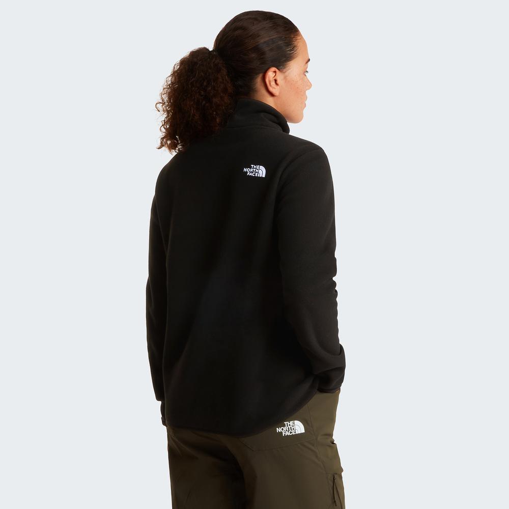 Bluza damska The North Face Glacier 1/4 Zip Fleece 0A8D2JJK31 - czarna