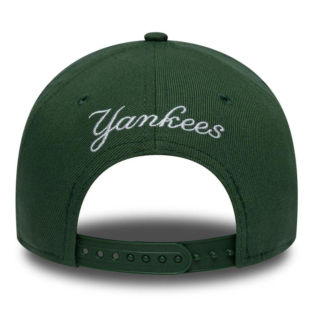 Czapka męska New Era New York Yankees MLB Outline Script 9-FORTY E-Frame 60771813 - zielona