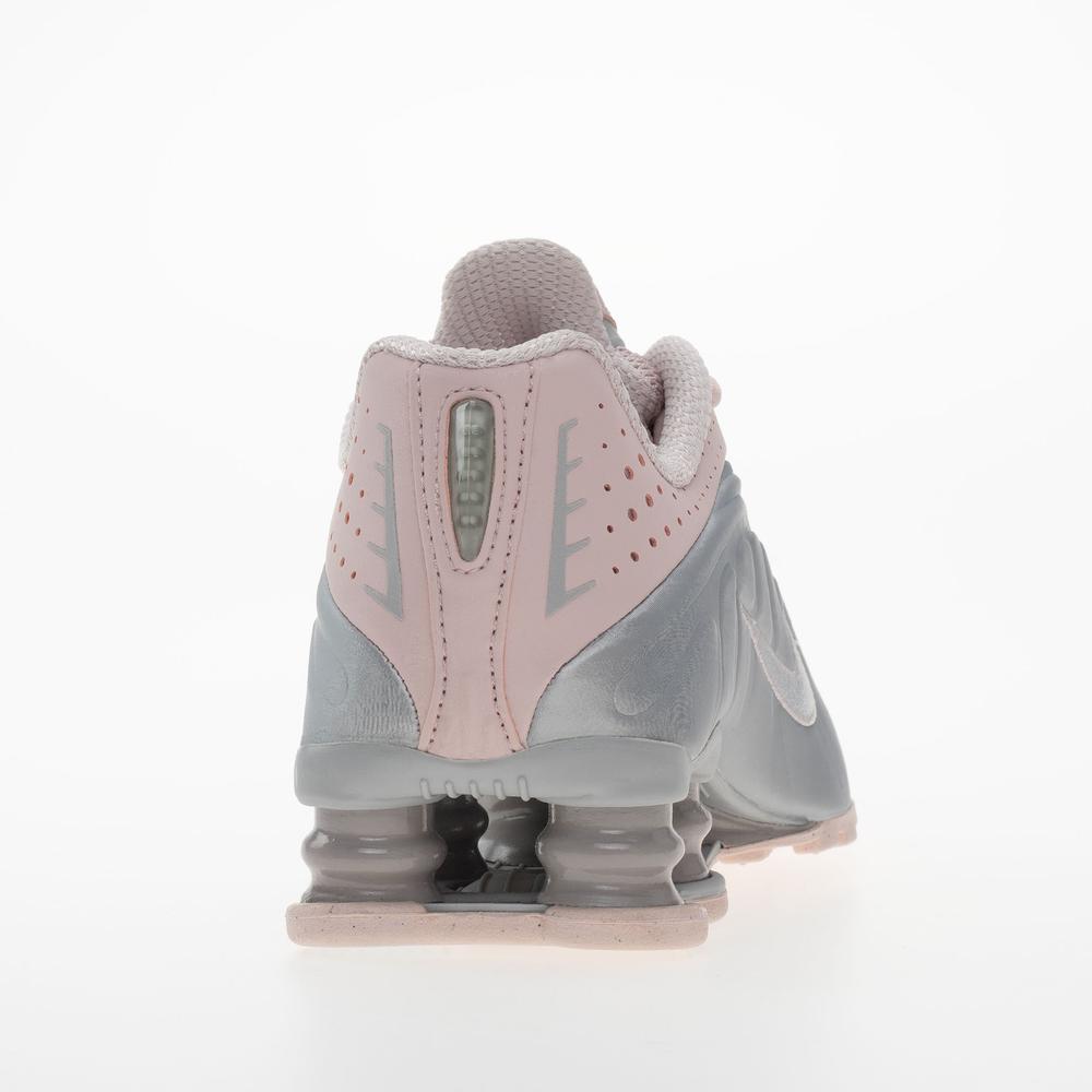 Buty damskie Nike Shox R4 AR3565-600 - różowo-szare