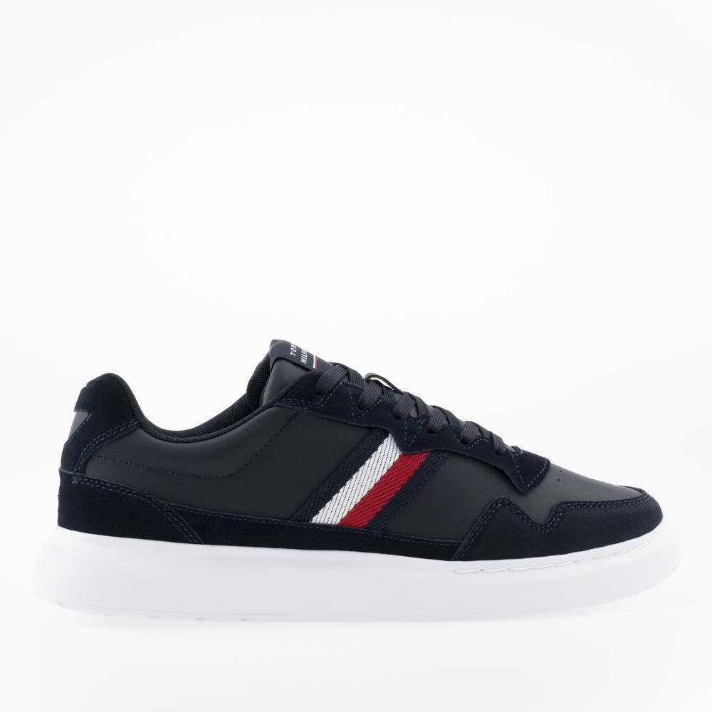 Buty Tommy Hilfiger Lightweight Leather FM0FM04427-DW5 - granatowe