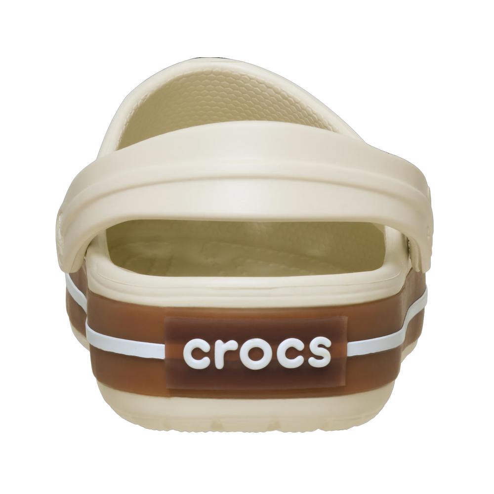Klapki męskie Crocs Crocband Gum Clog 212756-2MD - białe