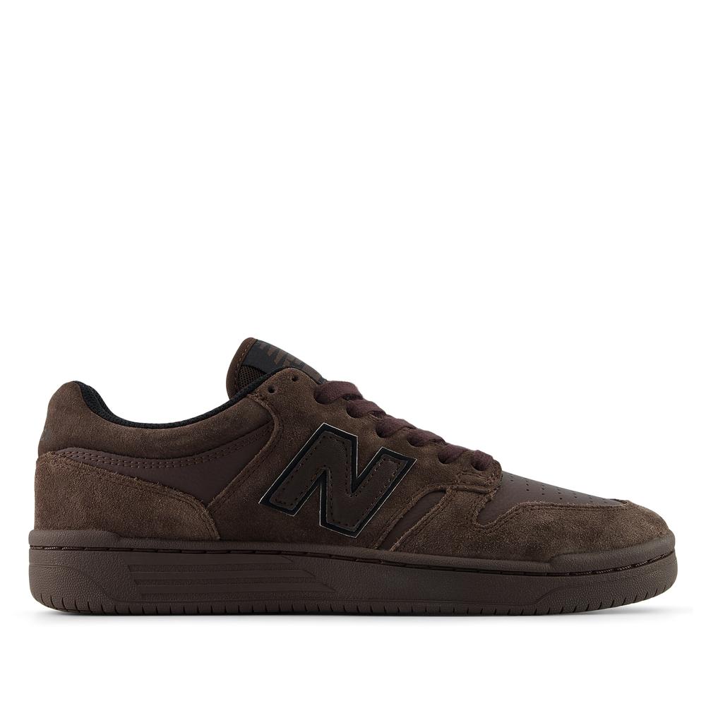 Buty męskie New Balance Numeric UN480CHC - brązowe