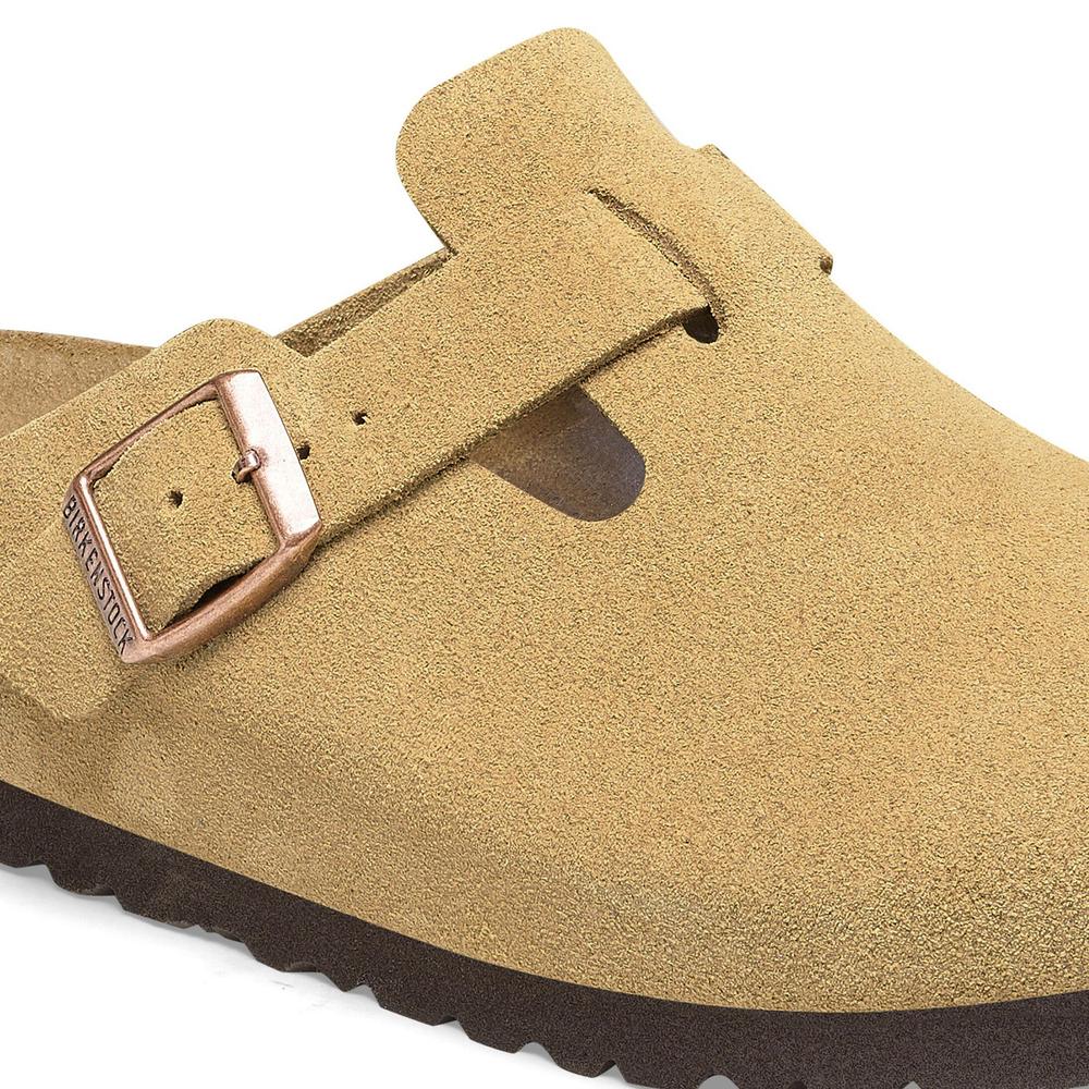 Klapki unisex Birkenstock Boston 1026181 - beżowe