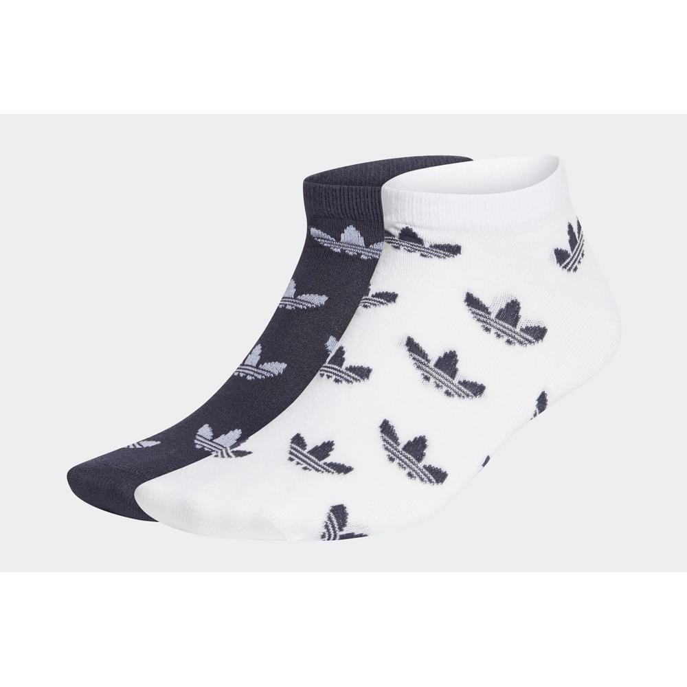 adidas Trefoil Allover Print Liner Socks 2 Pairs > GN3101