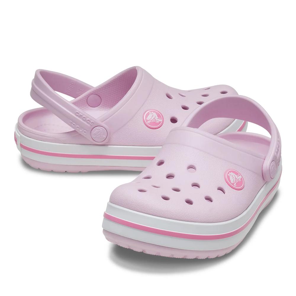 Klapki Crocs Crocband Clog 207006-6GD - różowe