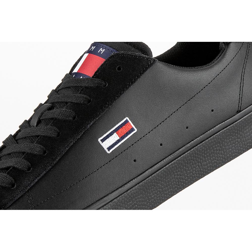 Tommy Jeans Badge Vulcanise Leather > EM0EM00804-BDS