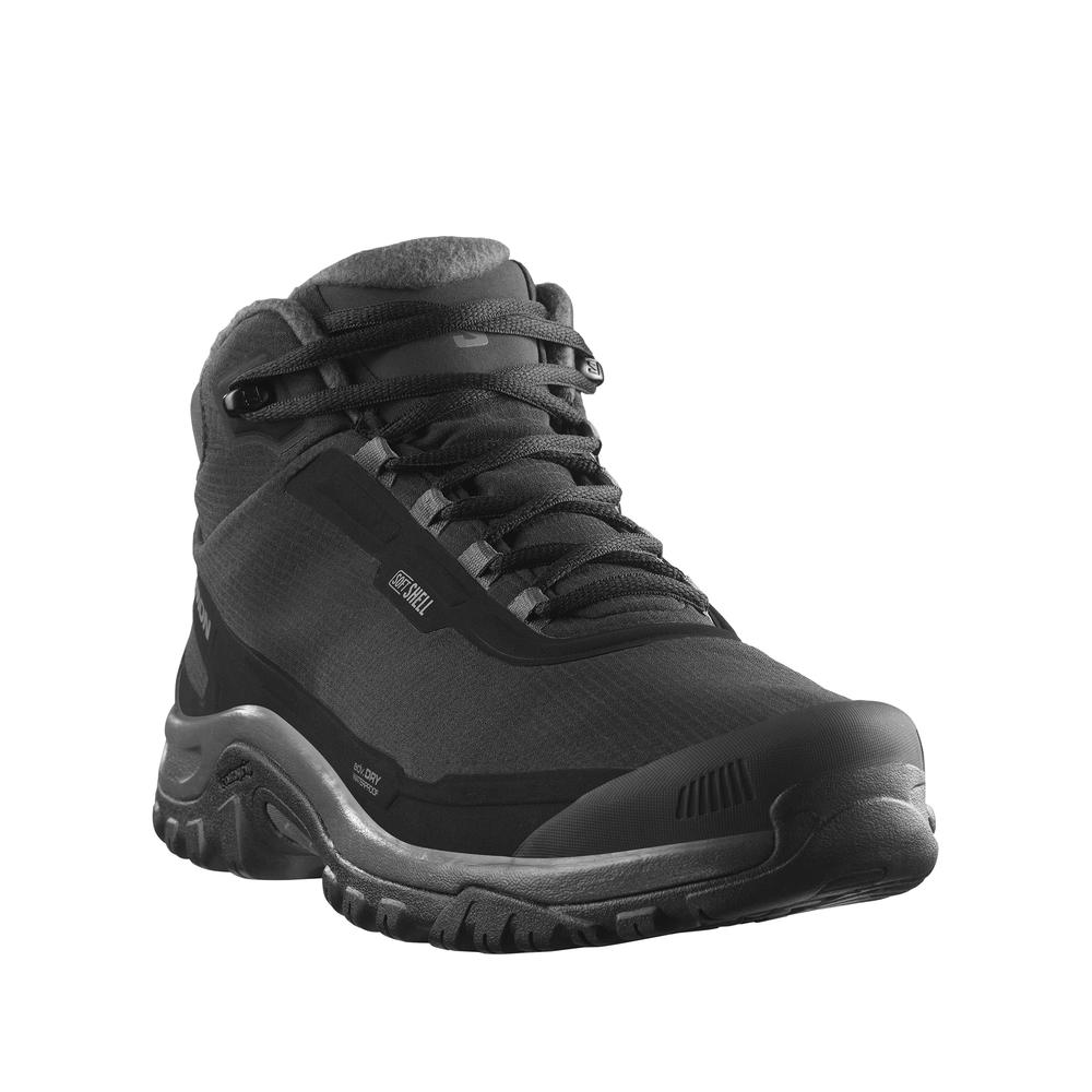 Buty Salomon Shelter Waterproof L47854200 - czarne