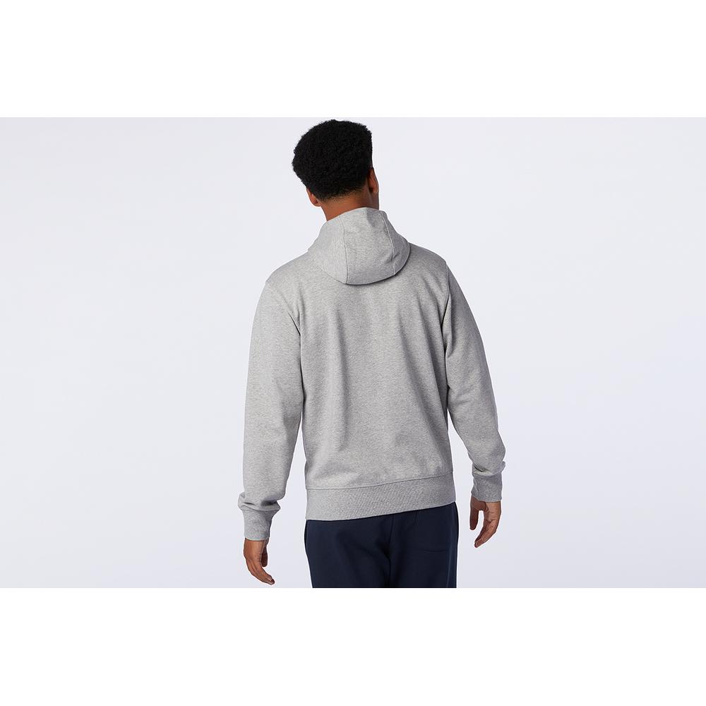 Bluza New Balance MJ03558AG - szara
