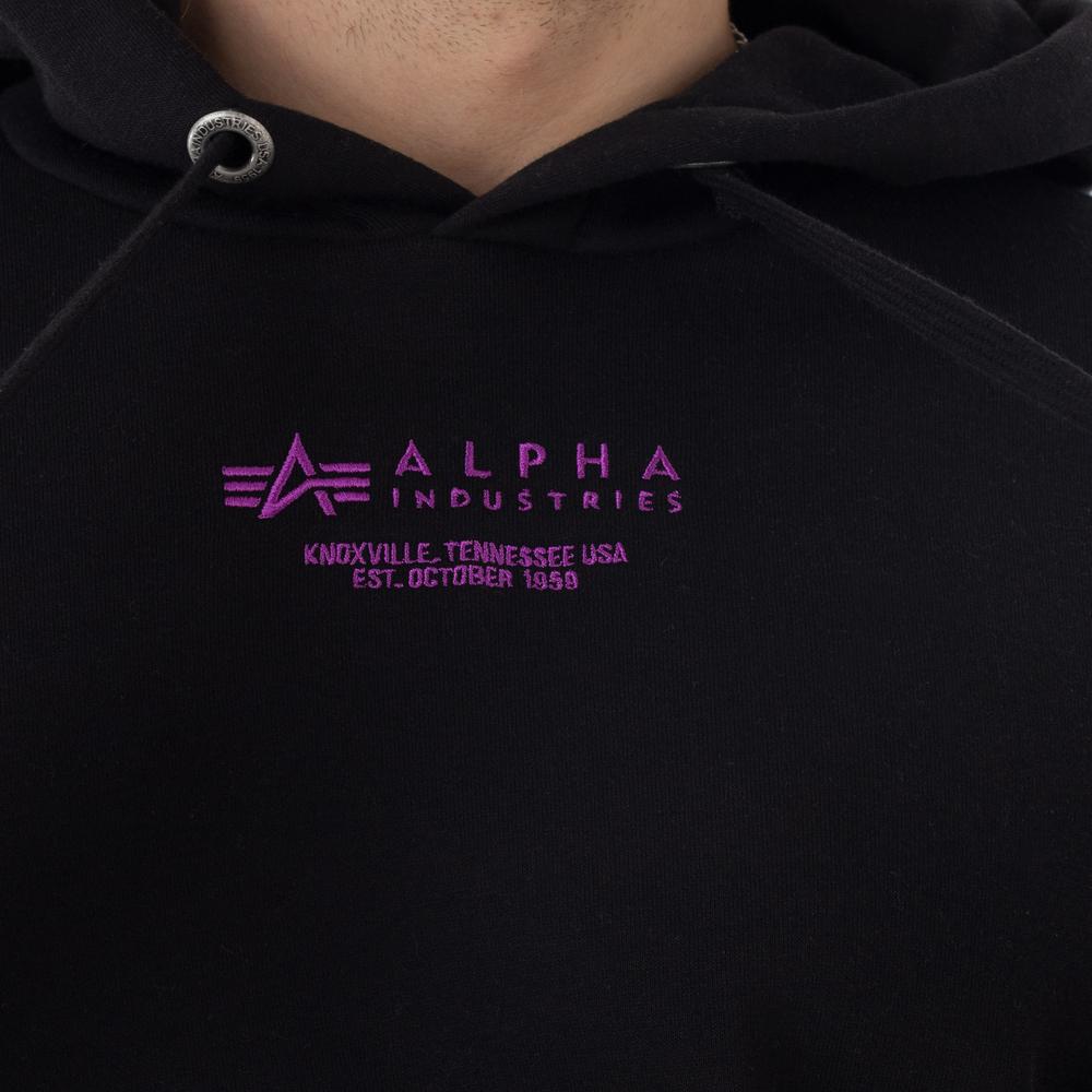 Bluza Alpha Industries Dragon EMB Hoody 13633403 - czarna