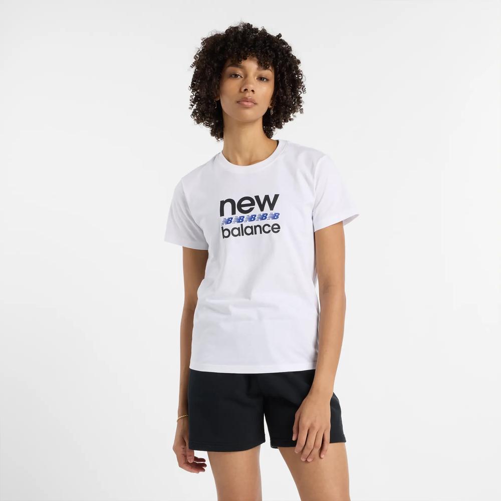 Koszulka damska New Balance WT51540WT - biała