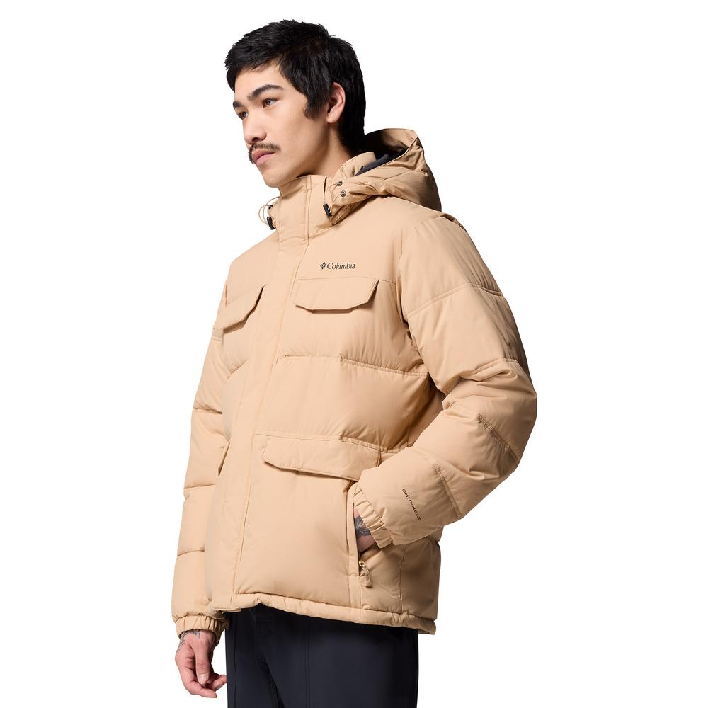 Kurtka męska Columbia Landroamer Hooded Puffer 2088081262 - beżowa