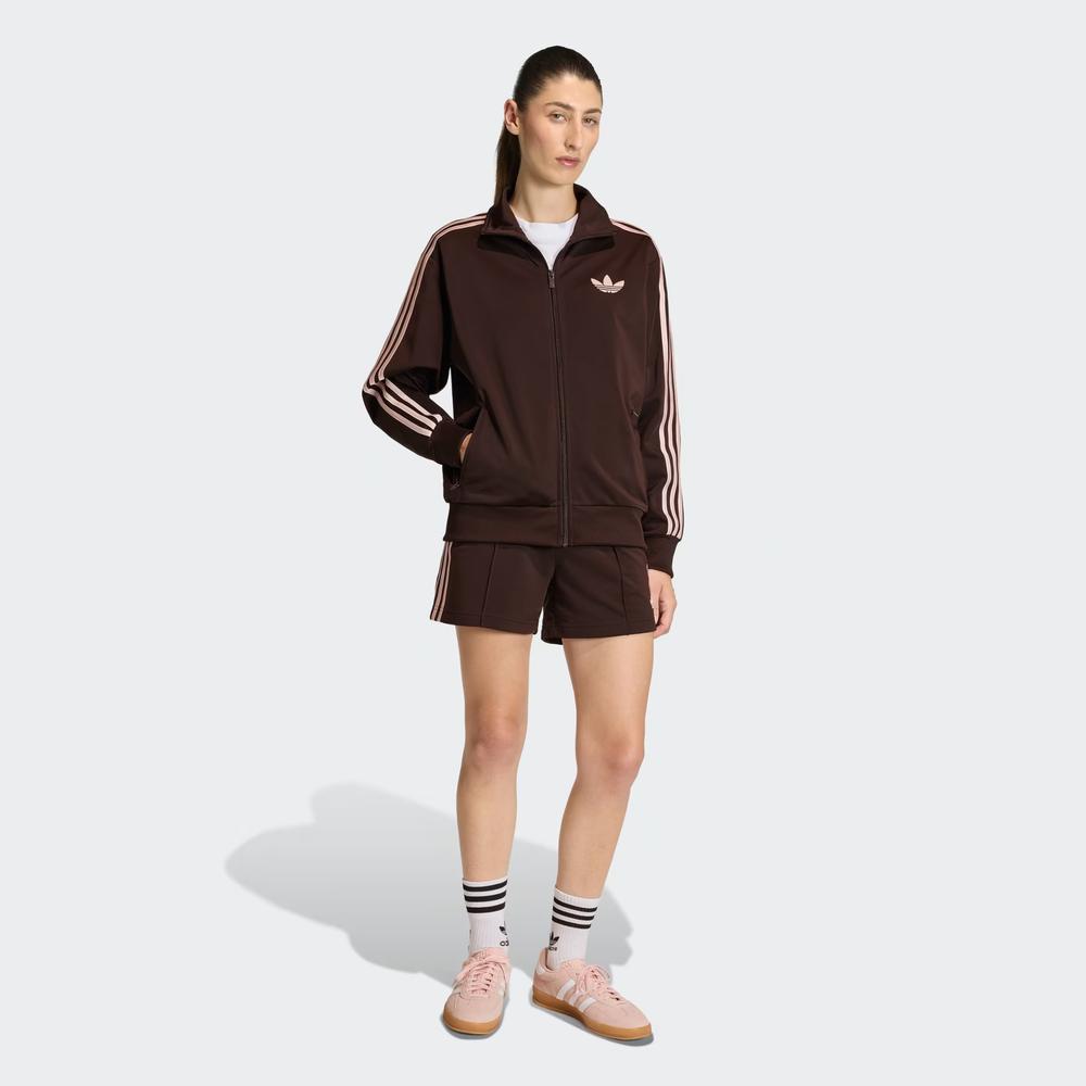 Spodenki damskie adidas Originals Classic Firebird KD3672 - brązowe