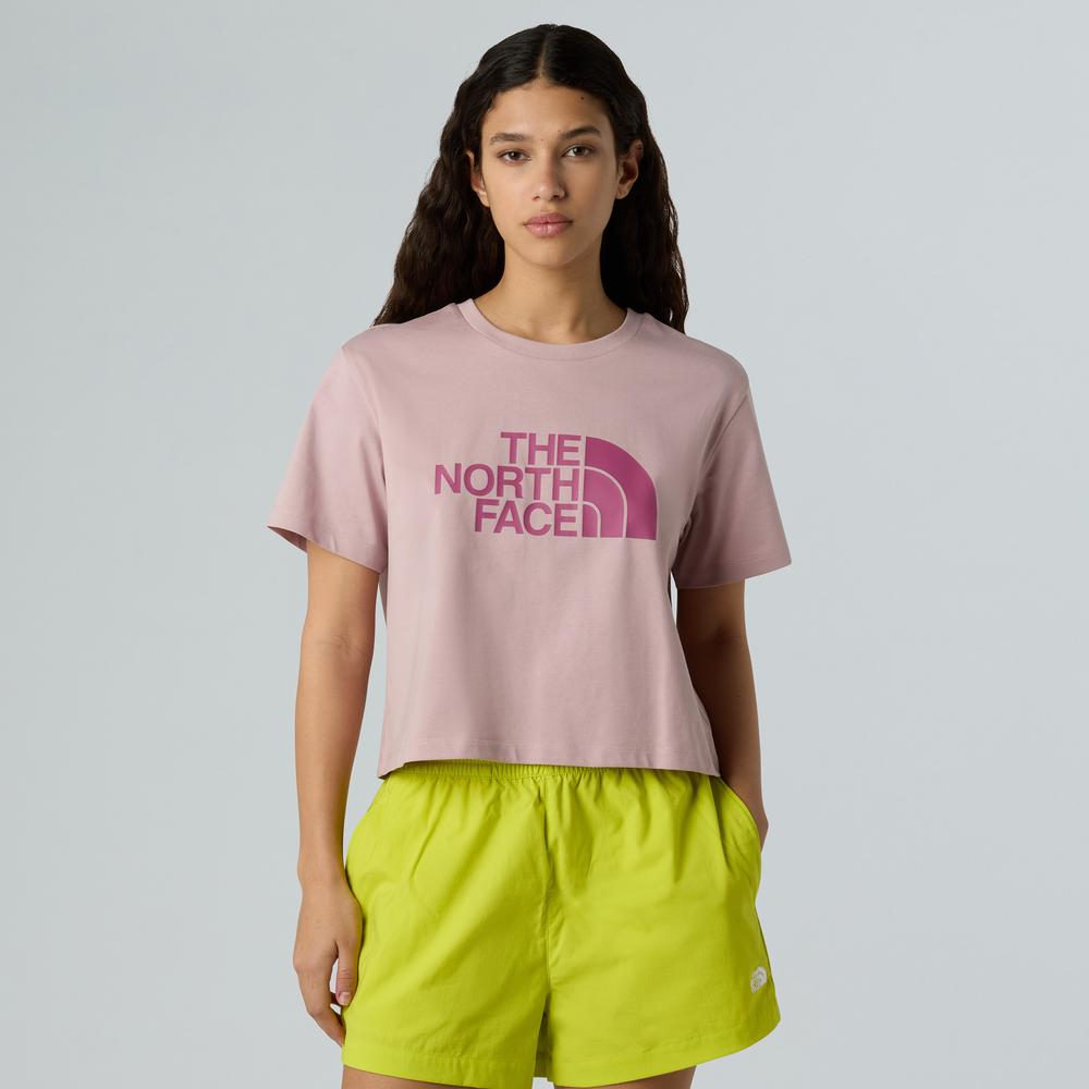 Koszulka damska The North Face Easy 0A8A6HA1O1 - różowa