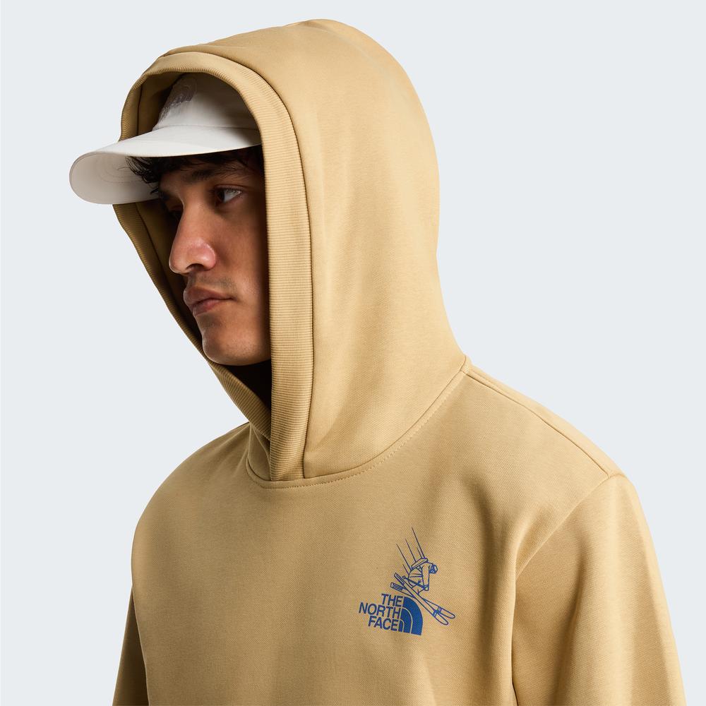 Bluza męska The North Face Mountain Celebration 0A8GB9LK51 - beżowa