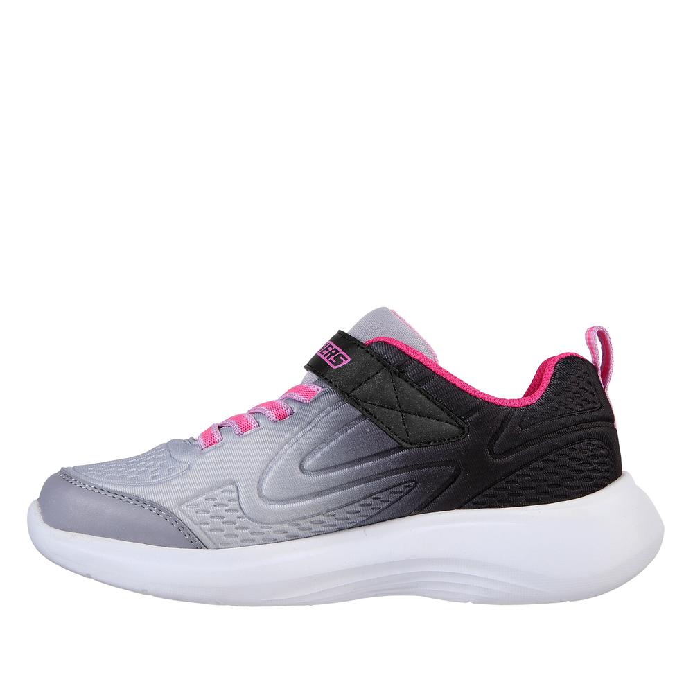 Buty dziecięce Skechers Selectors Sweet Swirl 302474LBKMT - szaro-czarne