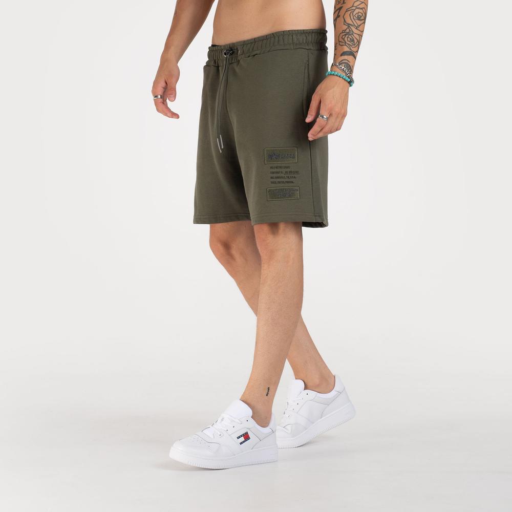 Spodenki Alpha Industries Patch Short LF 136360142 - zielone