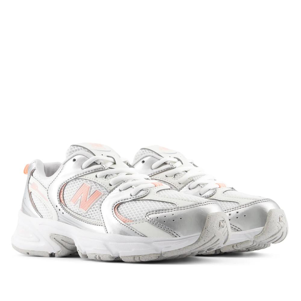 Buty młodzieżowe New Balance G5308SR - srebrne