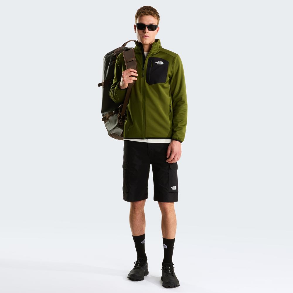 Bluza męska The North Face Crest 0A897CDIW1 - zielona