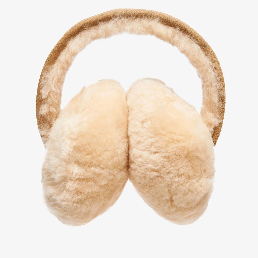 Nauszniki Emu Australia Angahook Earmuffs W9403CHES - brązowe