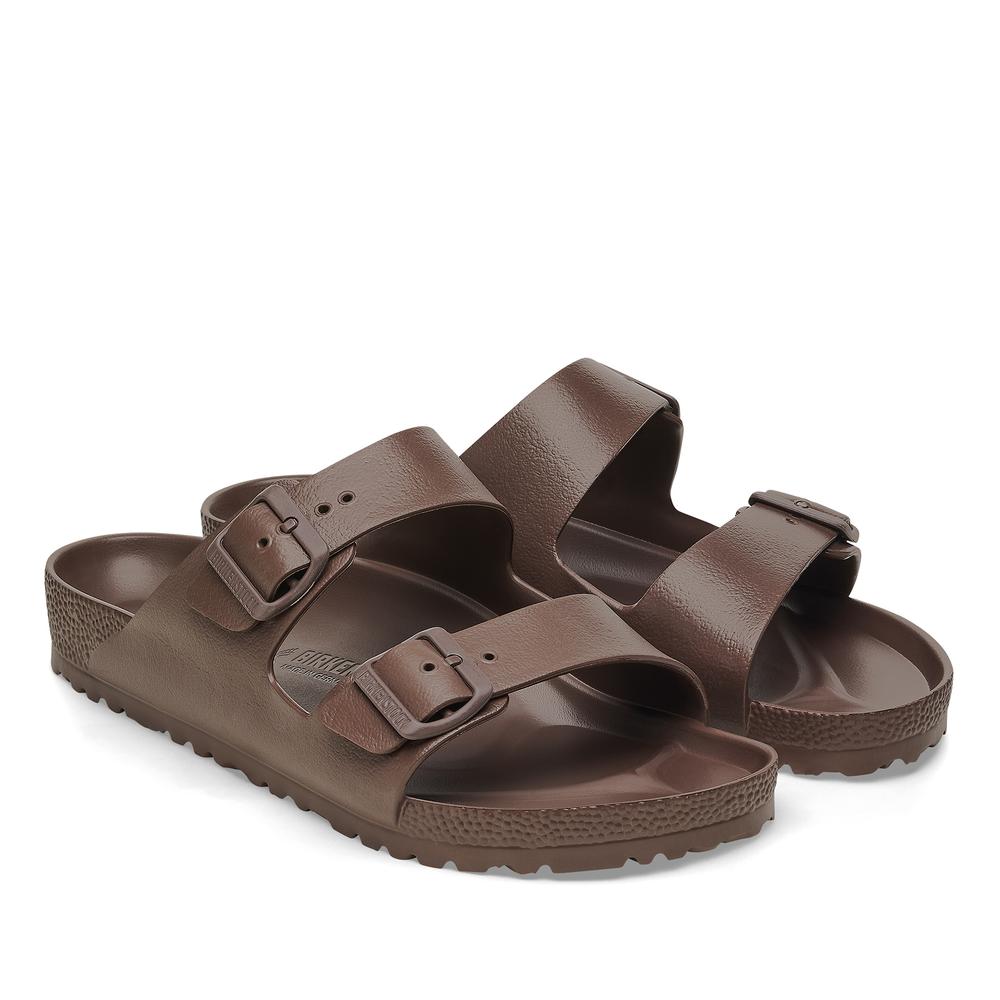 Klapki Birkenstock Arizona Eva 1027328 - brązowe