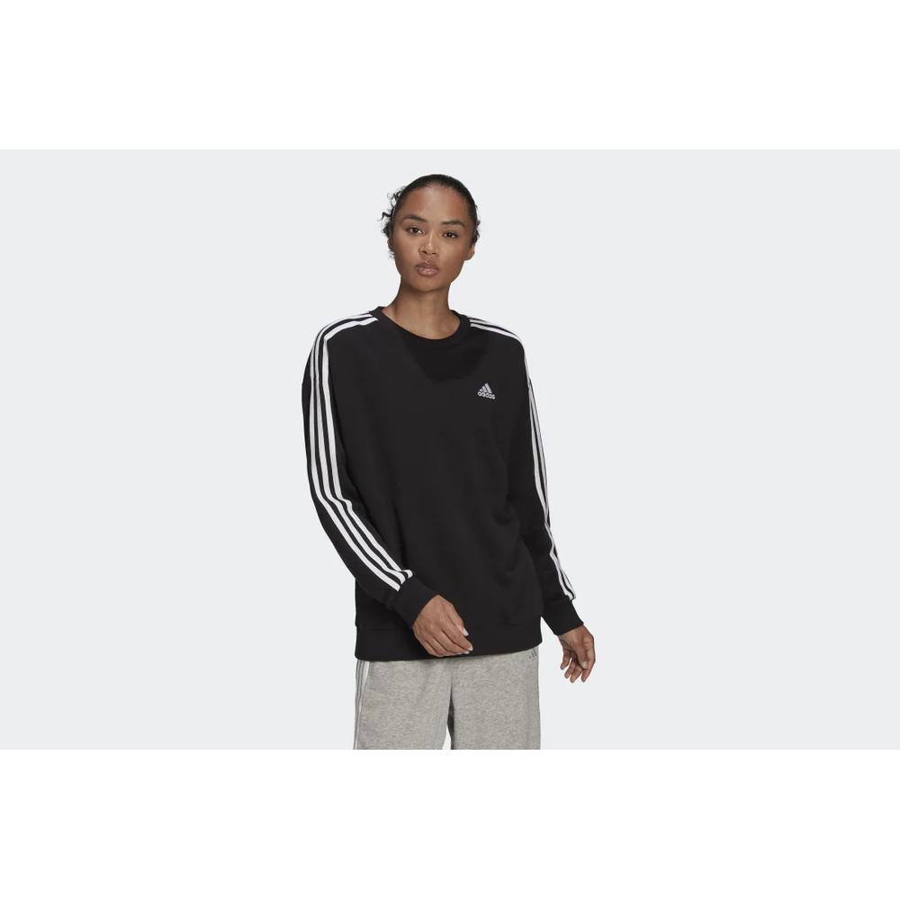 Bluza adidas Essentials Studio Lounge 3-Stripes Sweatshirt HC9124 - czarna