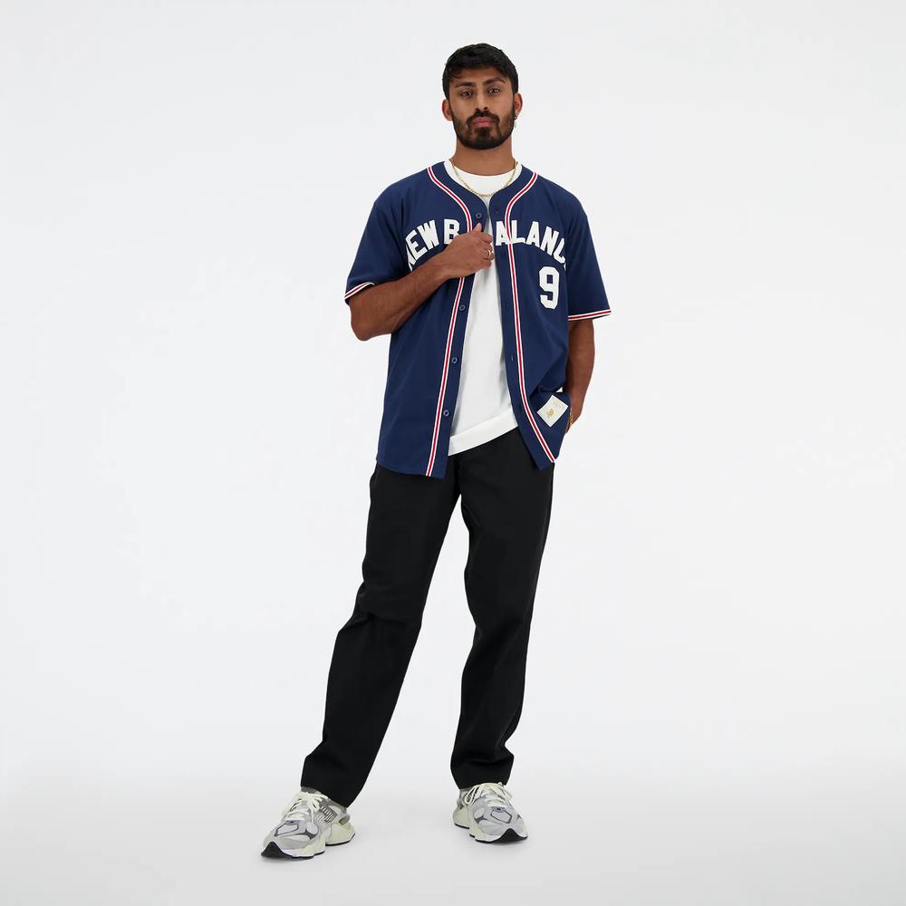 Koszulka New Balance MT41512NNY - granatowa