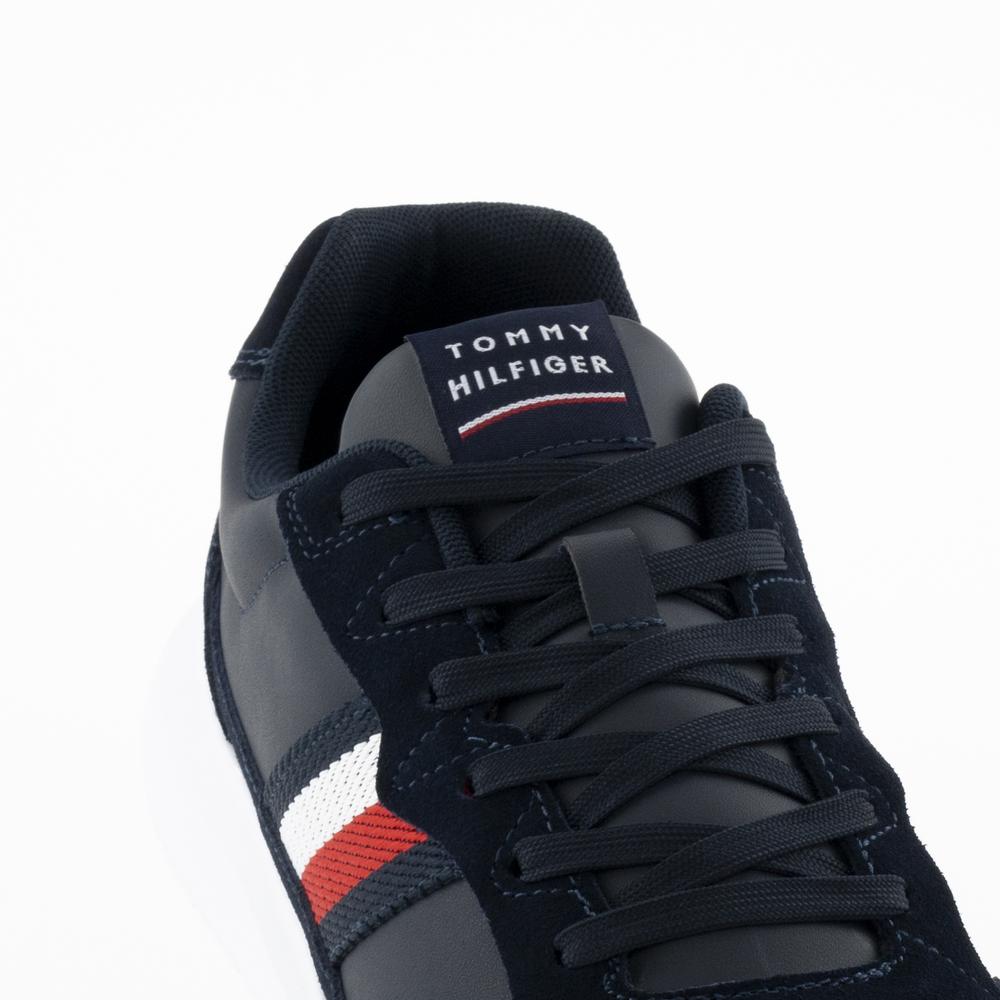 Buty Tommy Hilfiger Lightweight Leather FM0FM04427-DW5 - granatowe