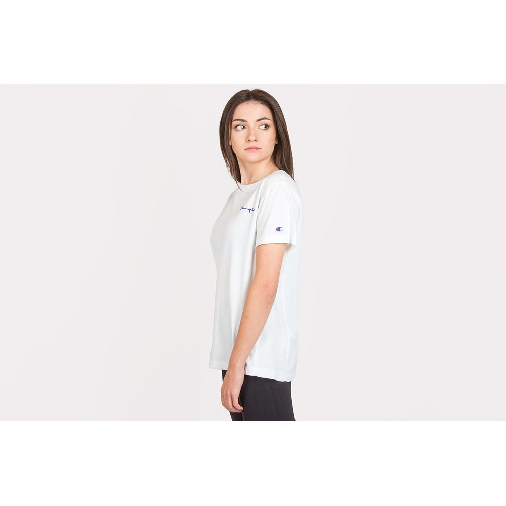 Champion Small Script Logo Crew Neck > 112195-WW001