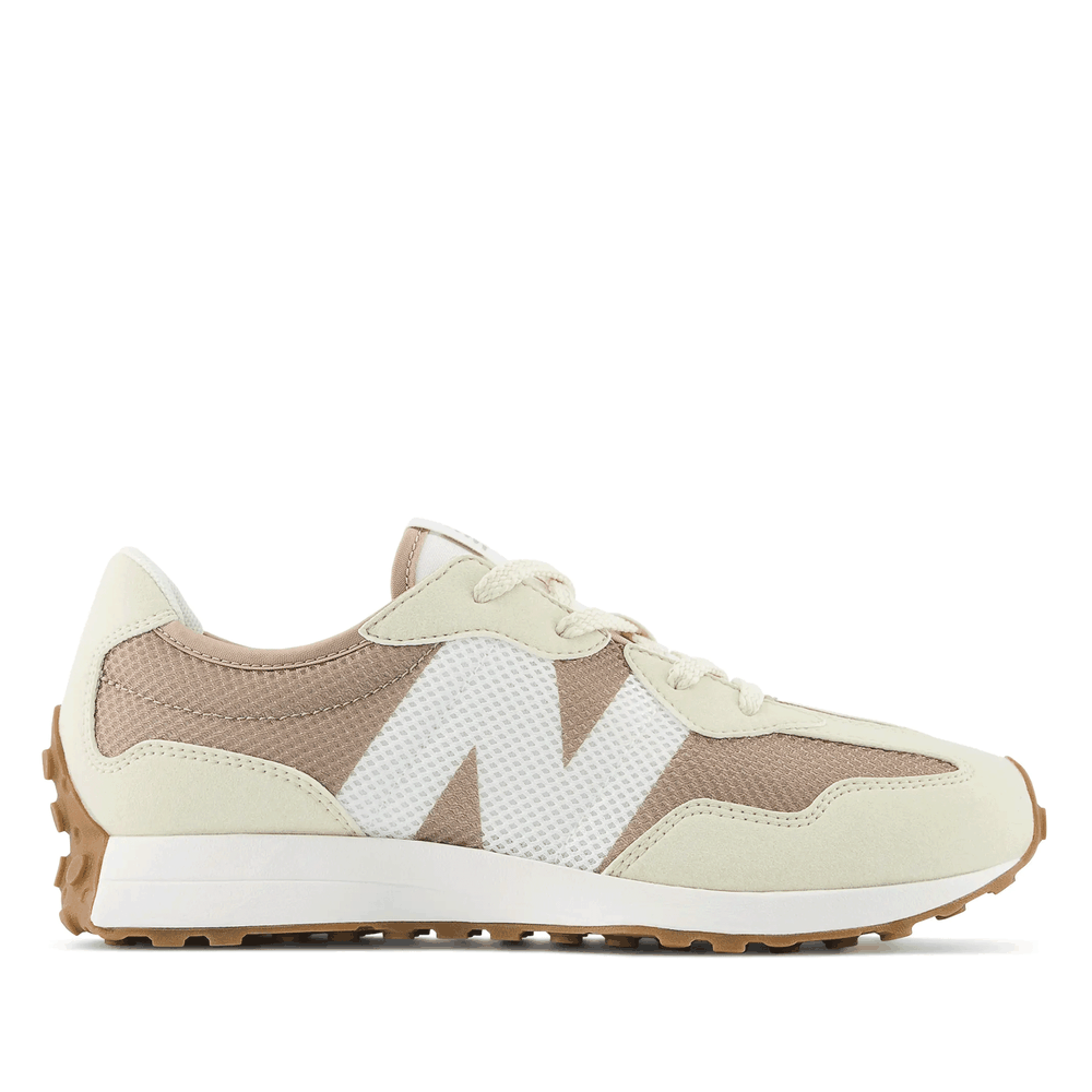 Buty New Balance GS327MT - beżowe