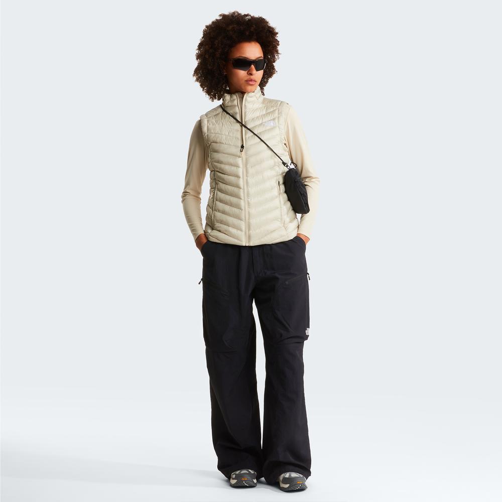 Bezrękawnik damski The North Face Huila 0A8DW5DOM1 - beżowa
