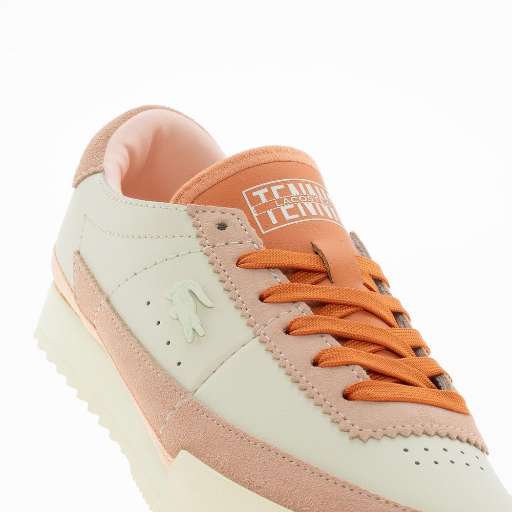 Buty damskie Lacoste Aura 126 5 SFA 751SFA0074-AMY - beżowe