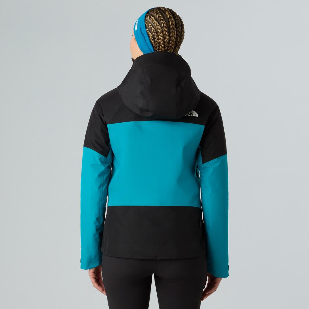 Kurtka męska The North Face Jazzi Gore-Tex 0A8E0B9831 - niebiesko-czarna
