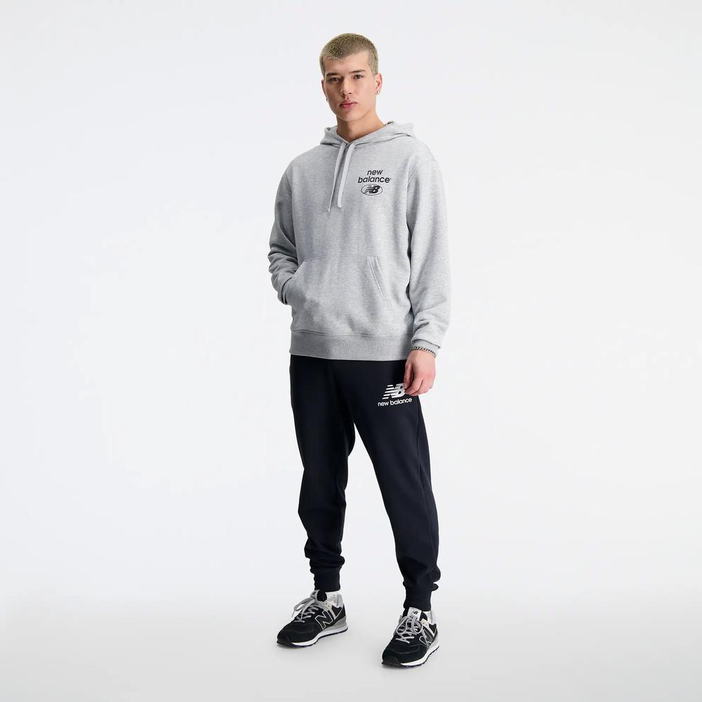 Bluza New Balance MT31514AG - szara