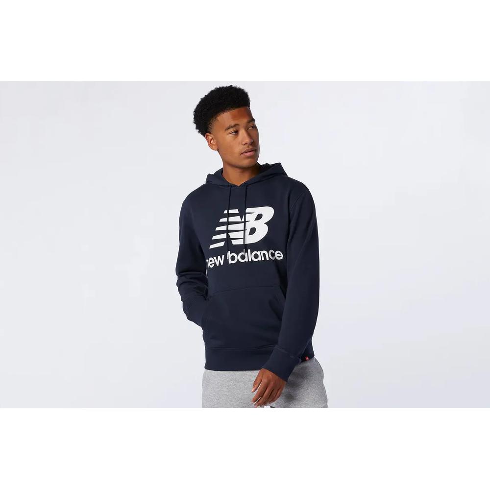 Bluza New Balance MT03558ECL - granatowa