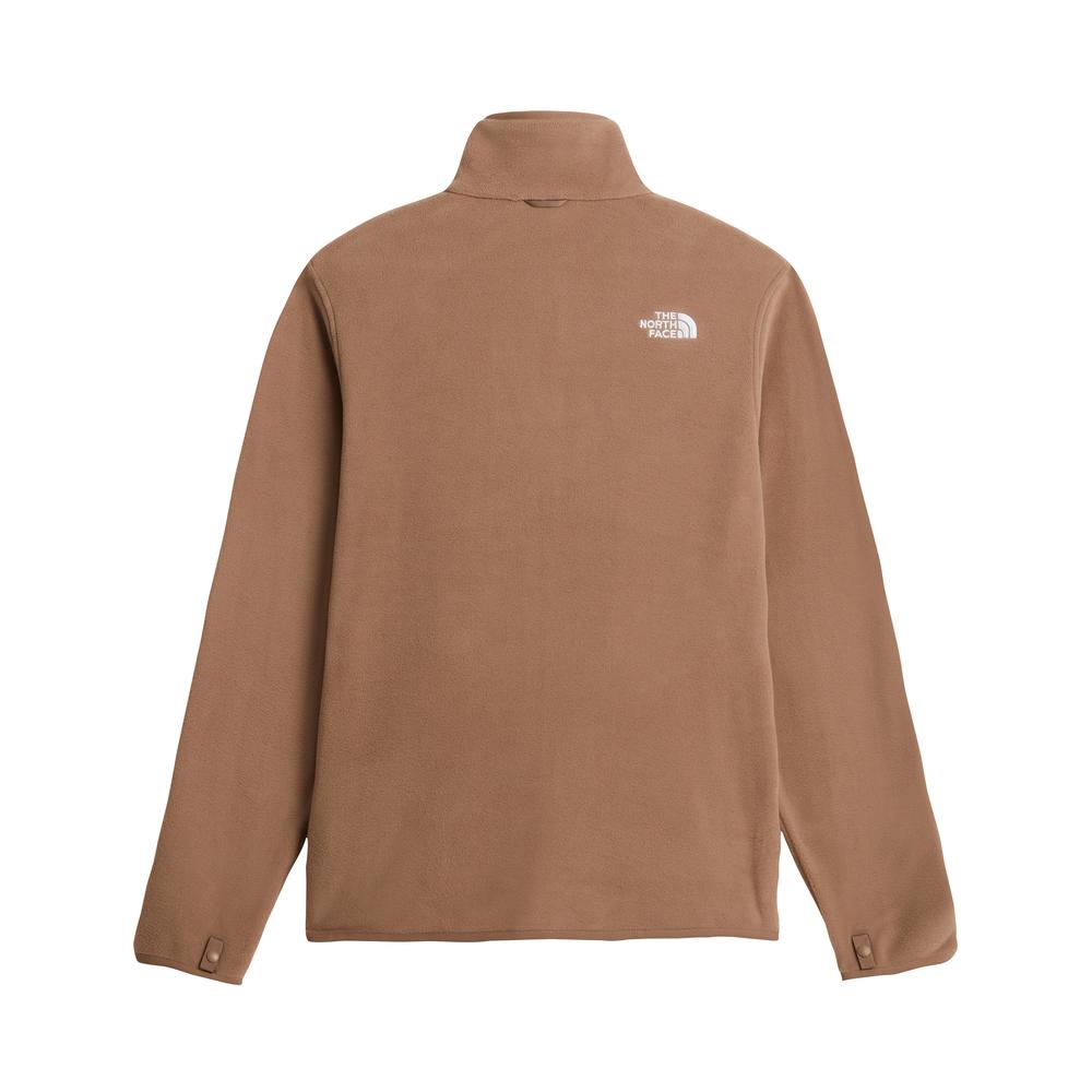 Bluza damska The North Face 100 Glacier Full-Zip Fleece 0A8D2F2H91 - brązowy