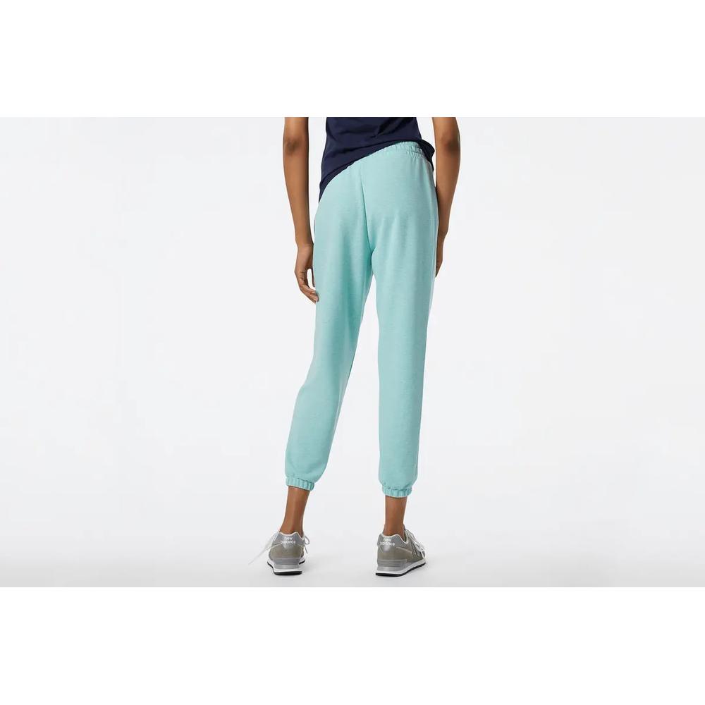 Spodnie dresowe New Balance WP21554SH1 - niebieskie