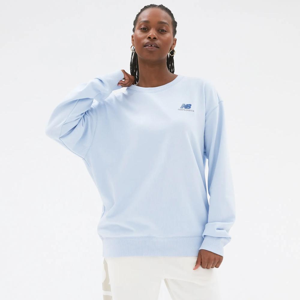 Bluza New Balance UT21501SL1 - niebieska