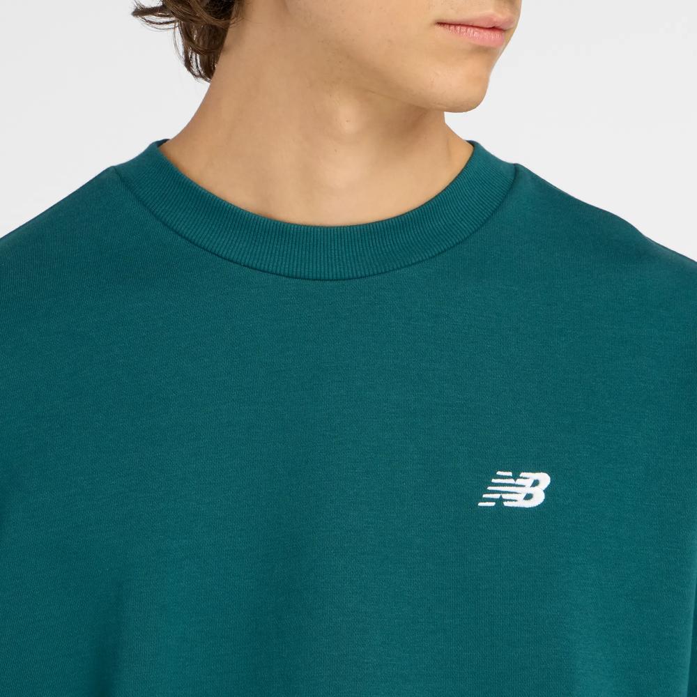 Bluza męska New Balance MT41507AAV - zielona