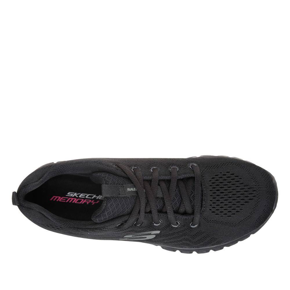 Buty Skechers Graceful Get Connected 12615BBK - czarne